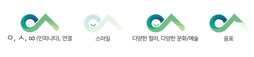 웃을산 로고